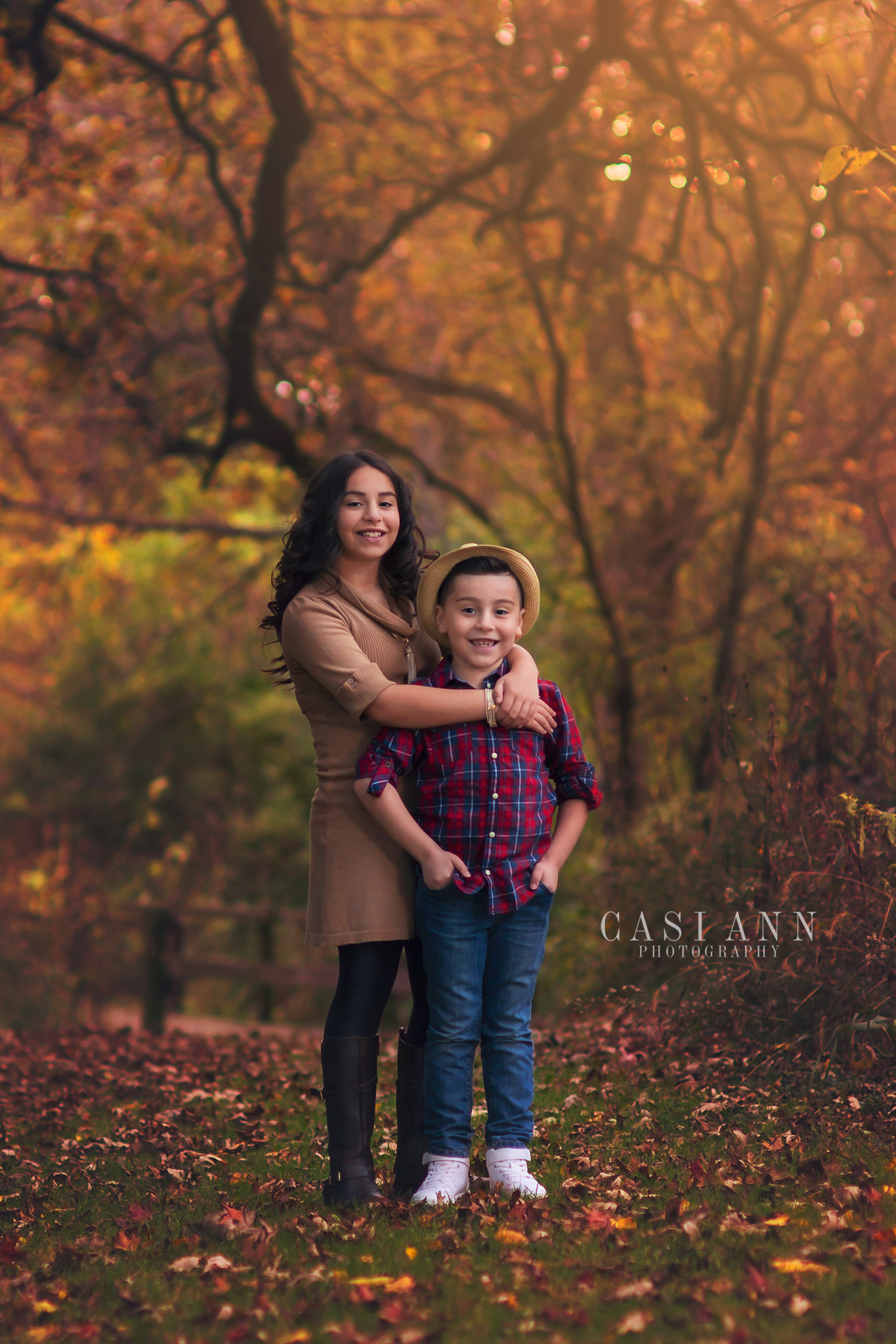 Why to schedule sessions around sunset, golden hour, sunset, siblings, family fall session, wonder lake, illinois, Casi Ann Photography, Wonder Lake, Illinois, Photographer, Lake County, McHenry County, IL, Child, Familly, Photography