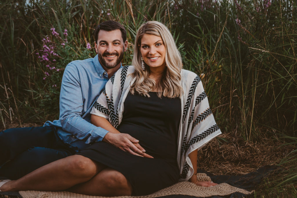 Maternity-Session-On Location-Photography-IL-Photographer-Grayslake-Rollins Savanna-Forest Preserve-Overcast-Sunset